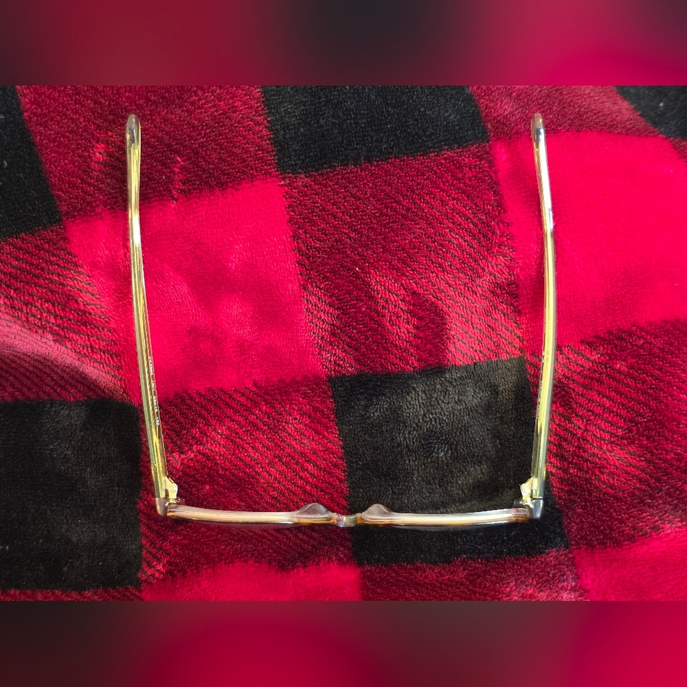 Tory Burch Clear Light Brown Rectangular Eyeglass… - image 8